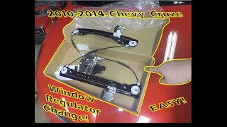 Chevy Cruze 20102014 Window Regulator! EASY CHANGE!