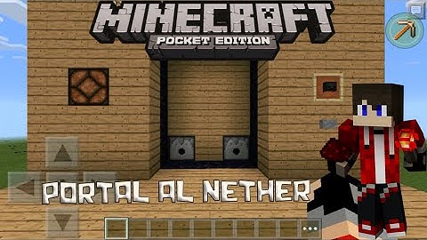 Minecraft PE 0.14.0 | PORTAL DEL NETHER AUTOMATICO !