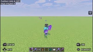 Spear Tutorial + attribute swap in bedrock!