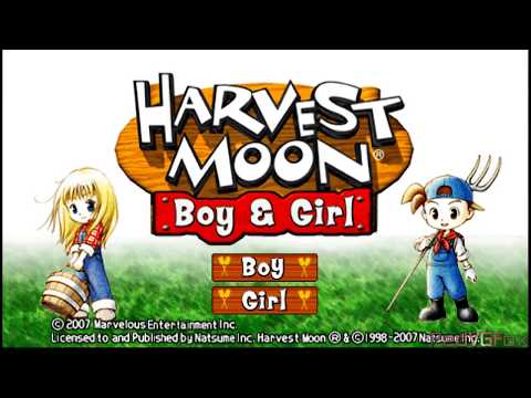 Harvest Moon: Boy & Girl - "Back to Nature" For Girl Introduction [PSP - PPSSPP Emulation]
