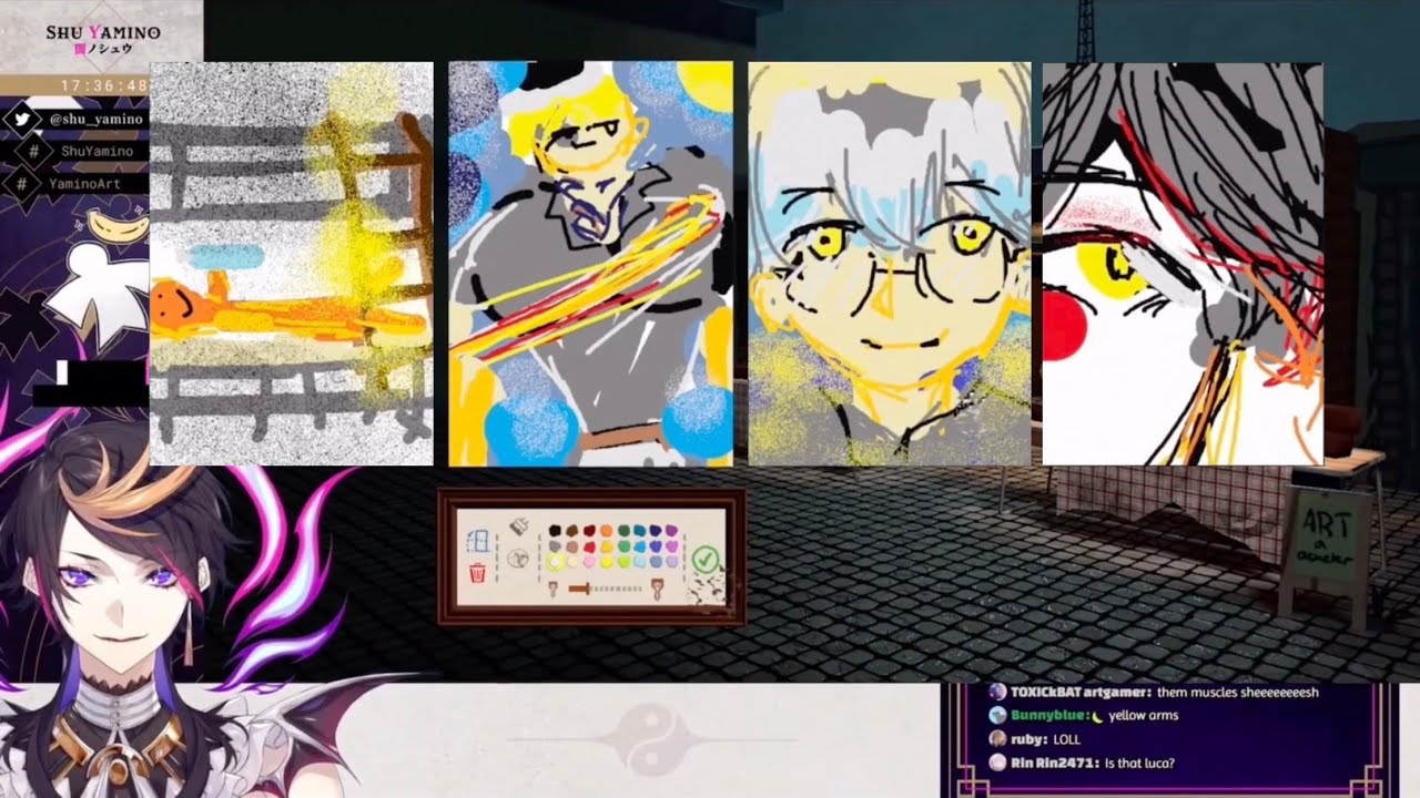 จิตรกรเอก Shu Yamino