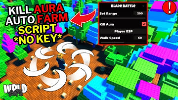 ⚔️ blade battle Script - Kill Aura, Auto Farm, ESP, Speed Changer & More! | Mobile & PC