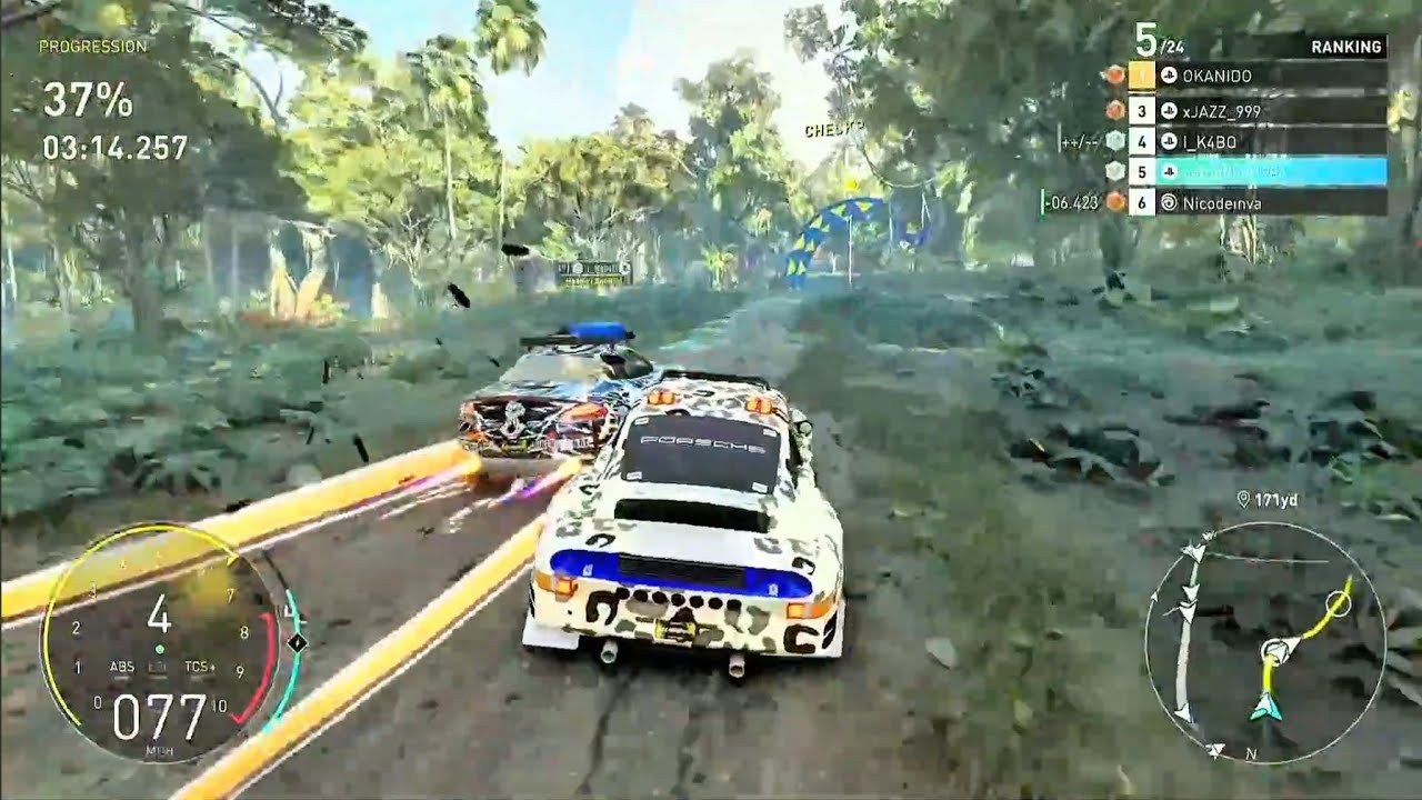 I_K4B0 Uses Me As A Brake, Emotes Like It's My Fault And Then Tries To Bump Me Off Course. 