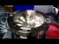 Pfeiffer Hipace 700 M startup (Magnetic levitation turbo-molecular pump)