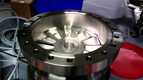 Pfeiffer Hipace 700 M startup (Magnetic levitation turbo-molecular pump)