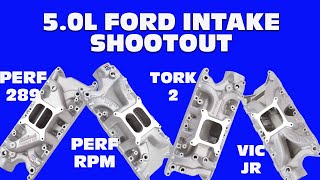 SINGLE VS DUAL PLANE, WHICH ONE IS BEST? SMALL BLOCK FORD INTAKE SHOOTOUT? 4 INTAKESFULL RESULTS