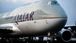 Qatar Amiri Flight Boeing 7478kbbbj a7hhe At Lax