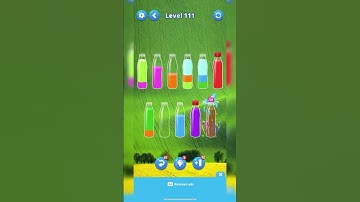 Stage 111 | How to Play Water Sort Puzzle Game 2024 | IQ Game #howtoplay #watersortpuzzlegames #game