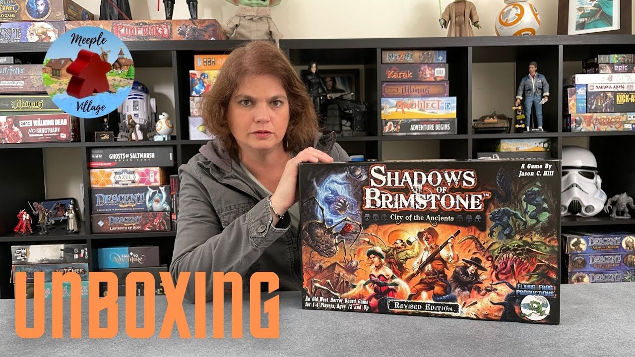 Shadows of Brimstone Board Game Unboxing