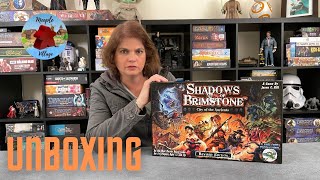 Shadows of Brimstone Board Game Unboxing