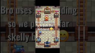 At least bro tried💀 #bestclashroyaledeck #clashroyale #clash #pleasespeedineedthis  #trendingshorts
