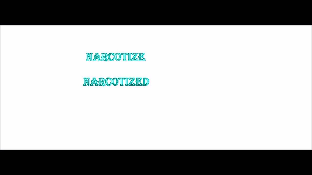 Narcotize - Narcotized