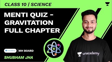 Menti Quiz - Gravitation Full Chapter | SSC 10 | Science | Shubham Jha