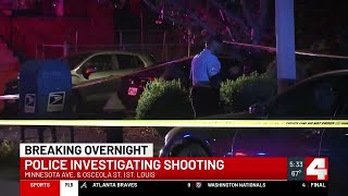 Homicide detectives investigating after shooting in south St. Louis