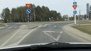Sodankylä - Kemijärvi.  Lapland.