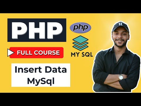 Insert Data into MySQL Database using PHP | Tutorial 33