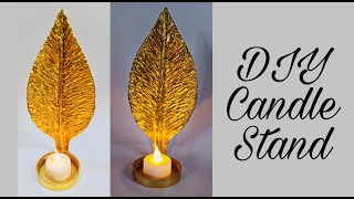 Paper Candle Holder | DIY Candle Holder | Paper Crafts | Best Out Of Waste