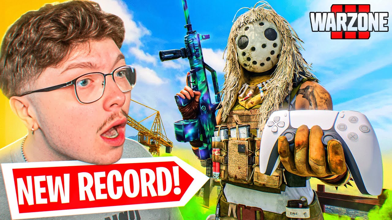 87 KILL WARZONE SOLO VS TRIO KILL RECORD w Hand Cam - YouTube