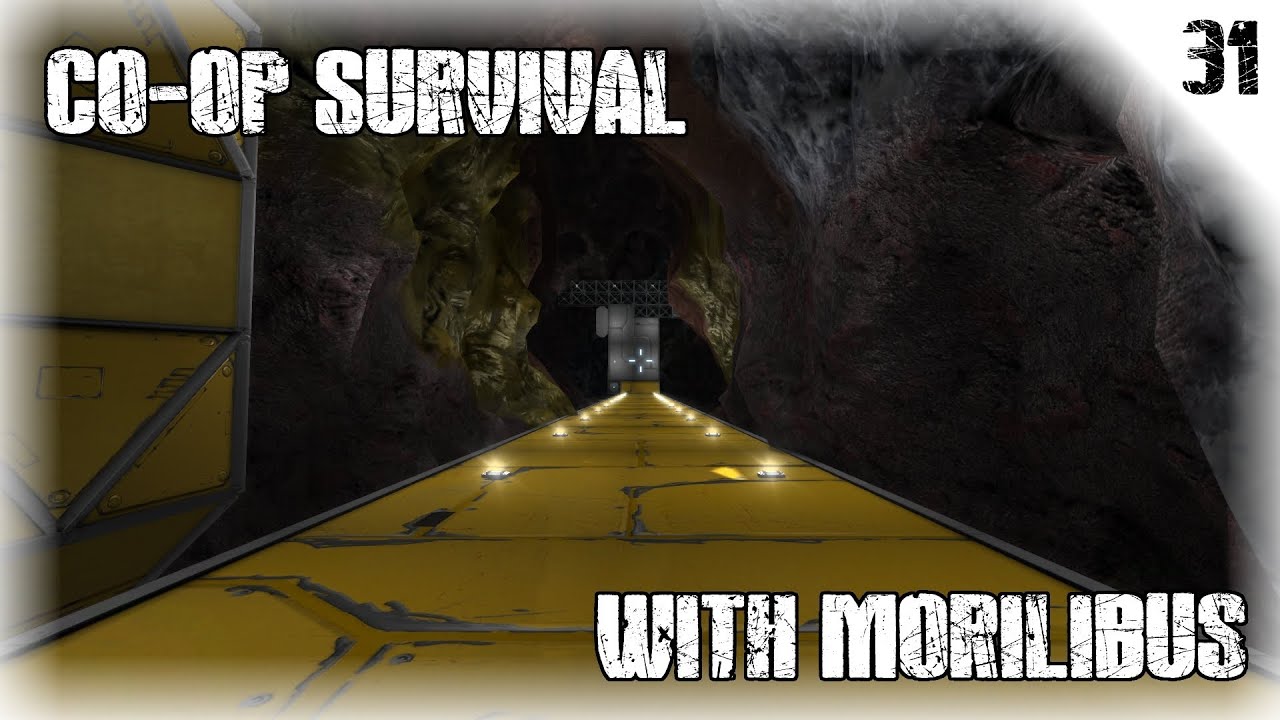Space Engineers co op survival - 31 Batcave Begins - YouTube