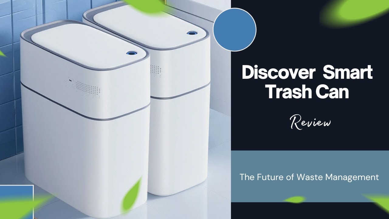 Joybos Smart Trash Can Sustainability Meets Innovation Review YouTube