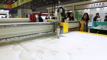 computerized single needle quilting machine with auto head lifting function