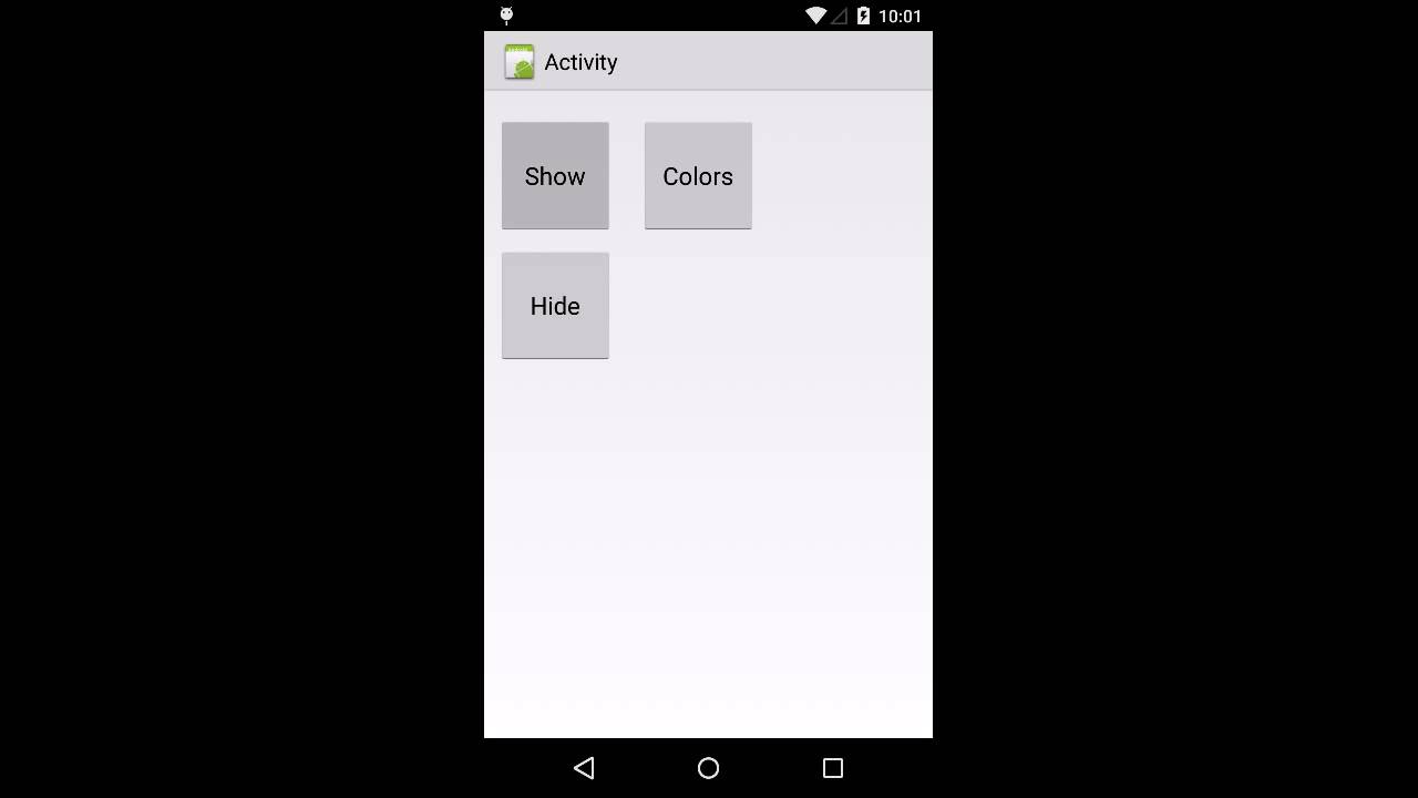 B4A - New feature: simple animations