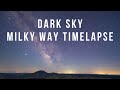 Milky Way Timelapse from Craters of the Moon National Monument