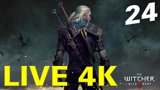 Live Stream 4K | The Witcher 3 Wild Hunt Gameplay Part 24 | RTX 2080Ti - no commentary