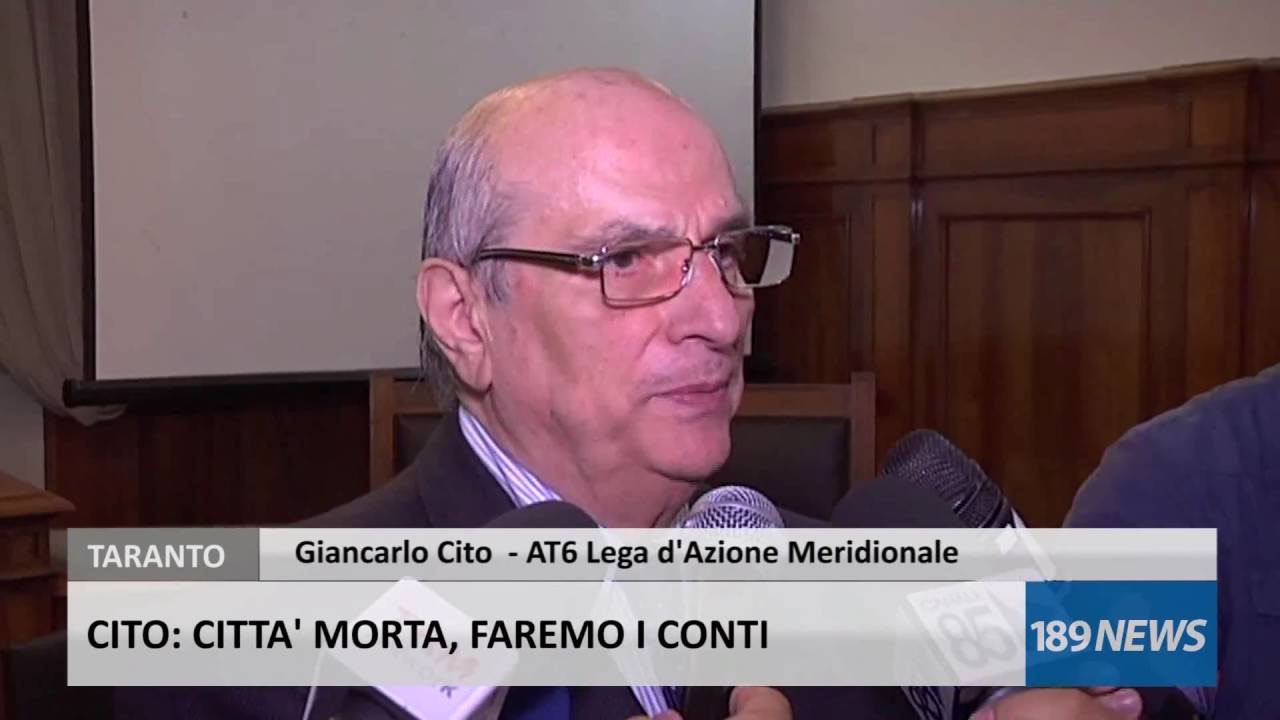 CITO: CITTA MORTA, FAREMO I CONTI