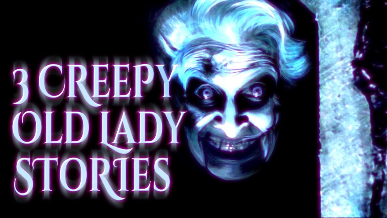Creepy Old Lady Halloween Portraits