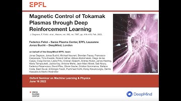 Jonas Buchli & Federico Felici: Magnetic control of tokamak plasmas with deep reinforcement learning