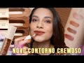 TODAS AS 4 CORES DO CONTORNO CREMOSO *BE PEACH CACAU* de BM BEAUTY