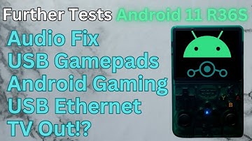 Further Tests on Andr36oid - Android on the R36S & R36H