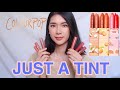 Colourpop Just a Tint Crayons Lip Swatches | Best colors of Just a Tint