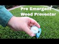 When To Apply Prodiamine Pre-Emergent Weed Preventer Herbicide + Lawn Care Tips