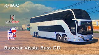 [TESTE] MODBUS - EUROTRUCK SIMULATOR 2 - 1.36 | BUSSCAR VISSTA BUSS DD | MODSHOP + MAPA BAHIA