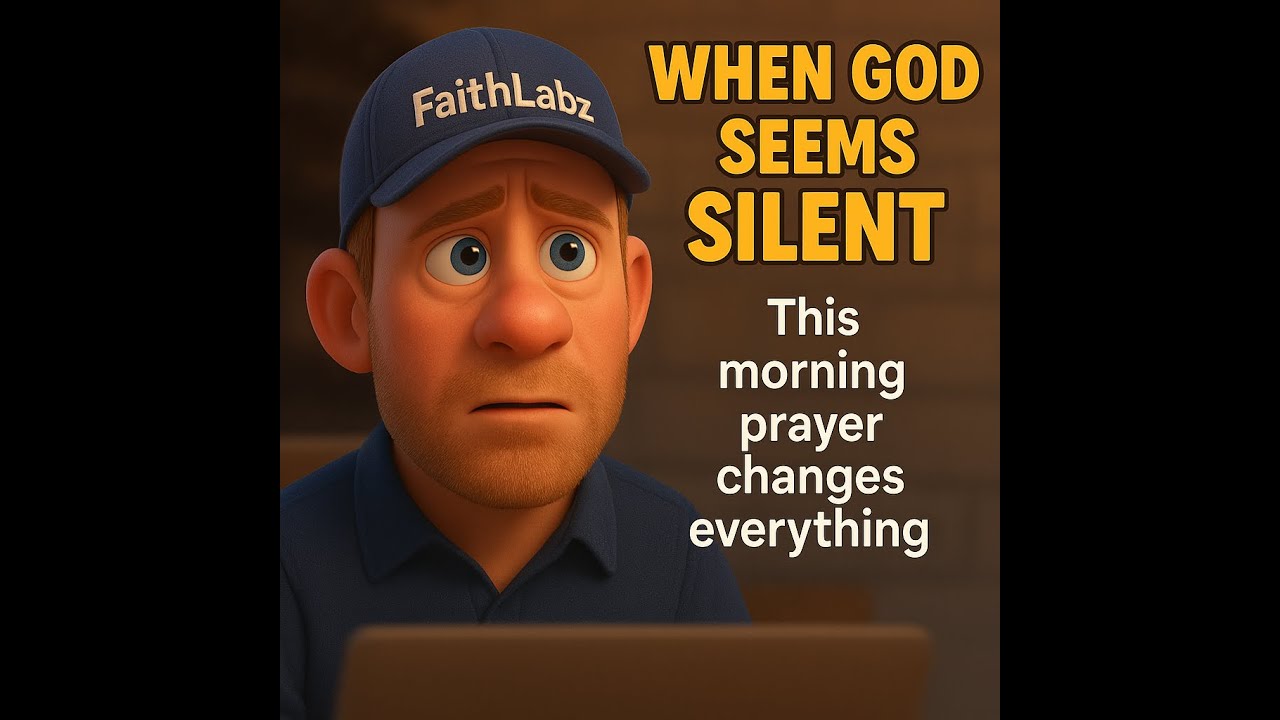 MORNING PRAYER When You Can't Hear God's Voice Clearly