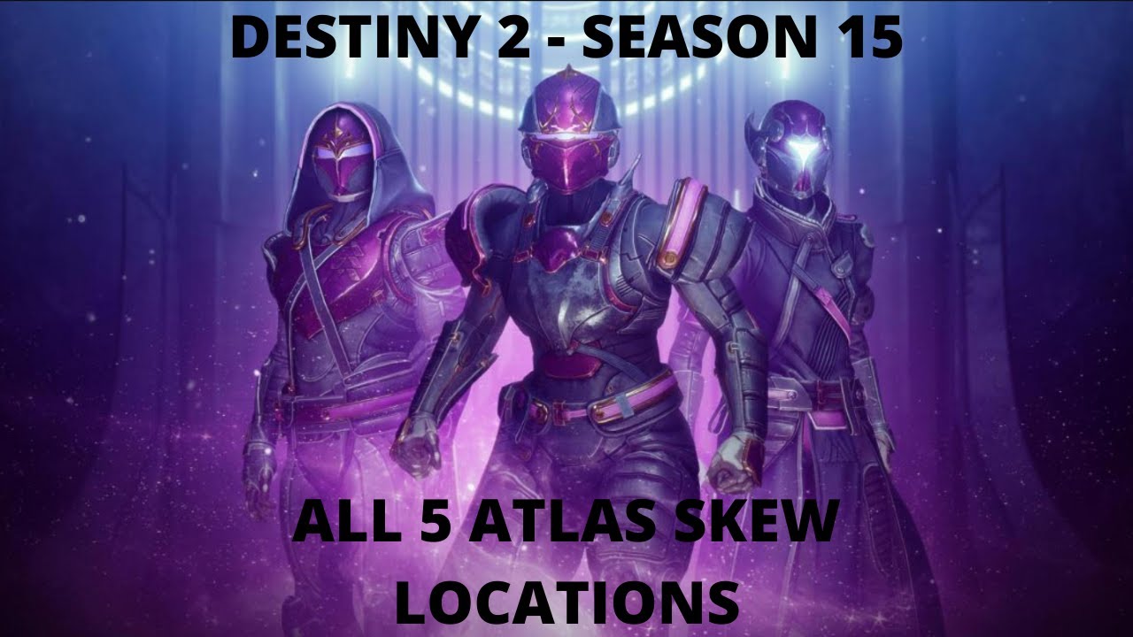Destiny 2 - Season 15 - Tracing the stars 1 - All 5 Atlas Skew Locations