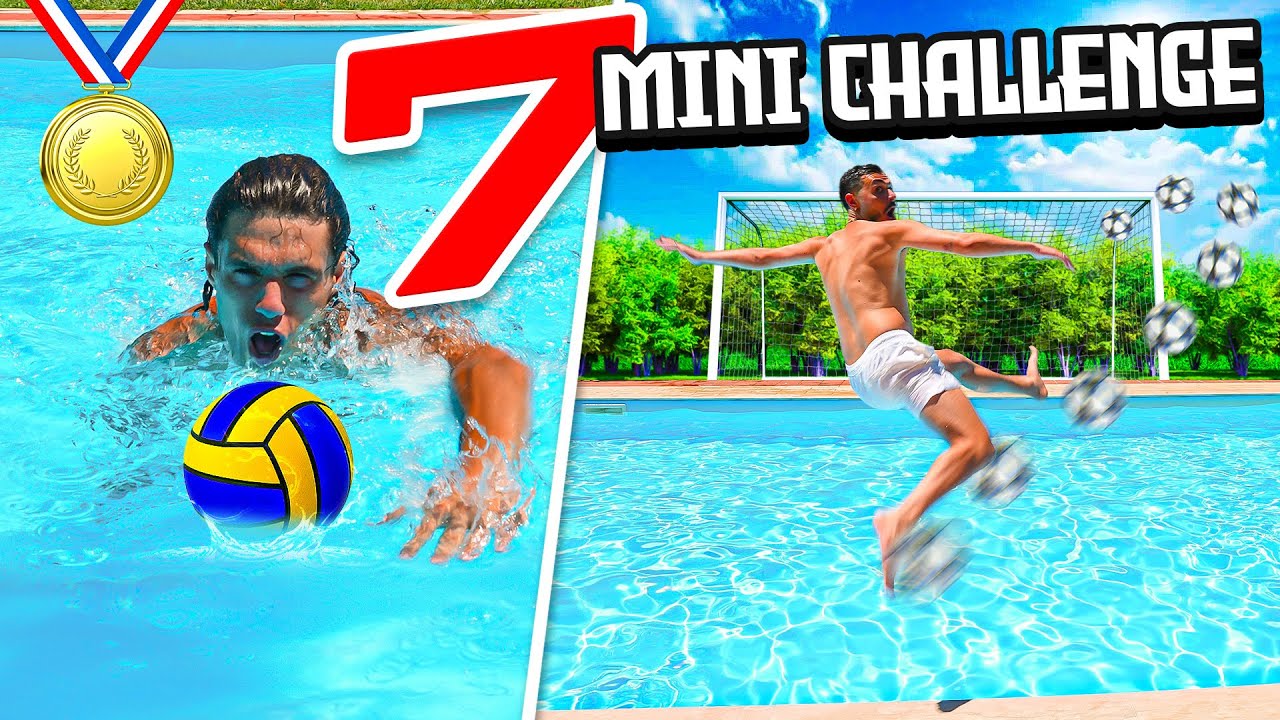 💦 7 MINI CHALLENGE IN PISCINA! 🔥