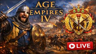Age of Empires 4 ⭐CONQ3 Solo Ladder⭐ LIVESTREAM