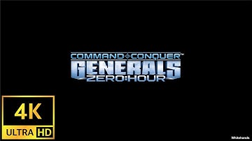 Command & Conquer : Generals - Zero Hour (2003) - PC / 4K - Story Movie