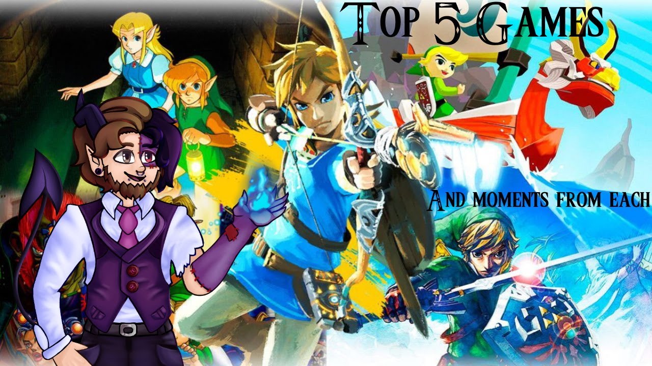 TOP 5 ZELDA GAMES (And favorite moment from each) YouTube