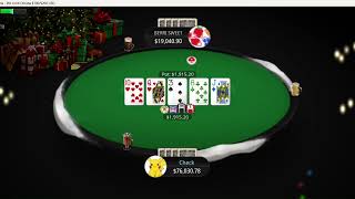 BERRI SWEET vs. Sanita55 - 20k HU PLO - Poker Hands Compilation #301