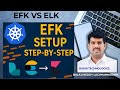 EFK vs ELK Explained | Full Setup Guide for Kubernetes Logging (Filebeat, Elastic, Kibana)