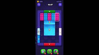 Block Out - color sort Puzzle Level 18 Walkthrough