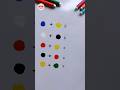 Colours Missing ideas | Mixing Paint Colours | #colour #paints #satisfying #shorts