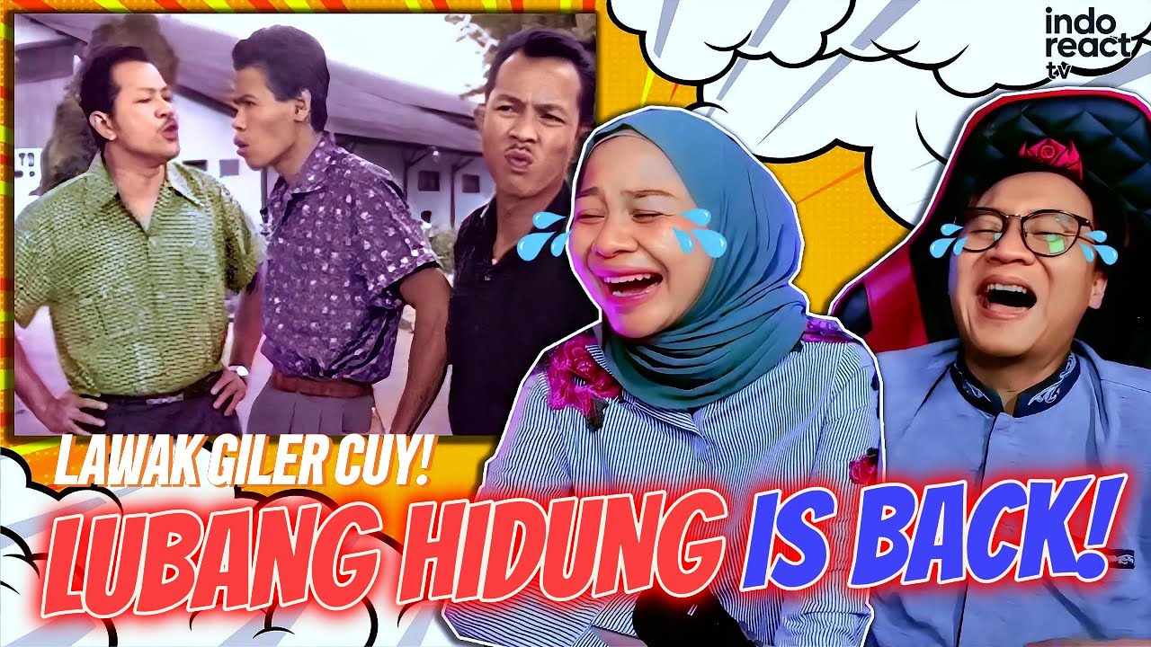 😂LAWAK GILER INI CUY‼️ SENIMAN BUJANG LAPOK - Part 1 | FILEM P.RAMLEE | REACTION | INDOREACTTV