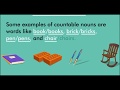 Countable Nouns - Grammar Lesson video #EnglishStream