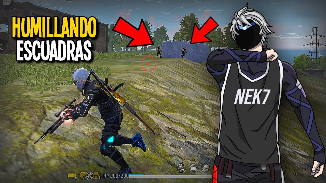 HUMILLANDO ESCUADRAS EN BR CLASIFICATORIA #2 ☠️💙 FREE FIRE