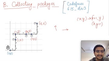 B. Collecting Packages:  Codeforces Round 615 Div3